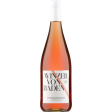Winzer von Baden Spätburgunder Rosé halbtrocken 1L - Etikett verschmutzt/beschädigt 