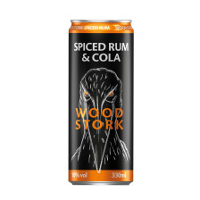 Wood Stork Spiced Rum & Cola 0,33L 