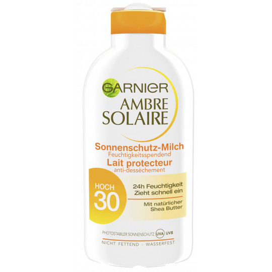 EDEKA24 Solaire Ambre | LSF Garnier 200ML 30 Sonnenschutz-Milch