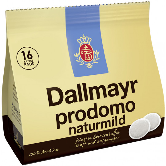 Dallmayr Kaffeepads Prodomo Naturmild 16ER 112G