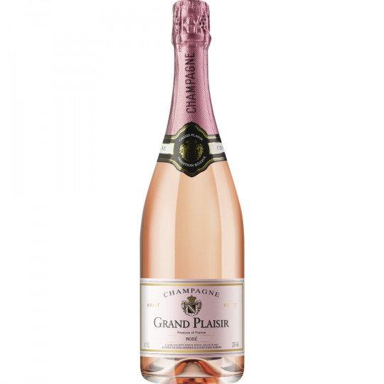 Grand Plaisir Champagne Brut Rosé 0,75L