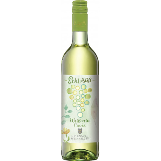 EDEKA24 | Ortenauer Weinkeller Echt Süß Weißwein Cuvée 0,75L