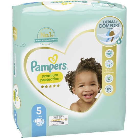 Pampers Premium Protection 5 11-16KG 22ST