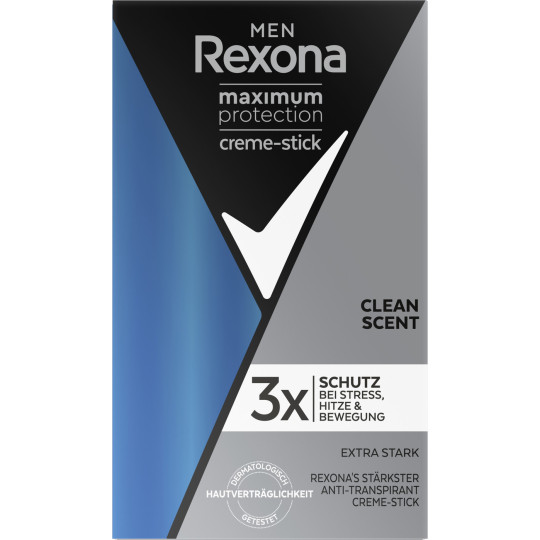 EDEKA24 | Rexona Men Maximum Protection Creme-Stick Clean Scent 45ML